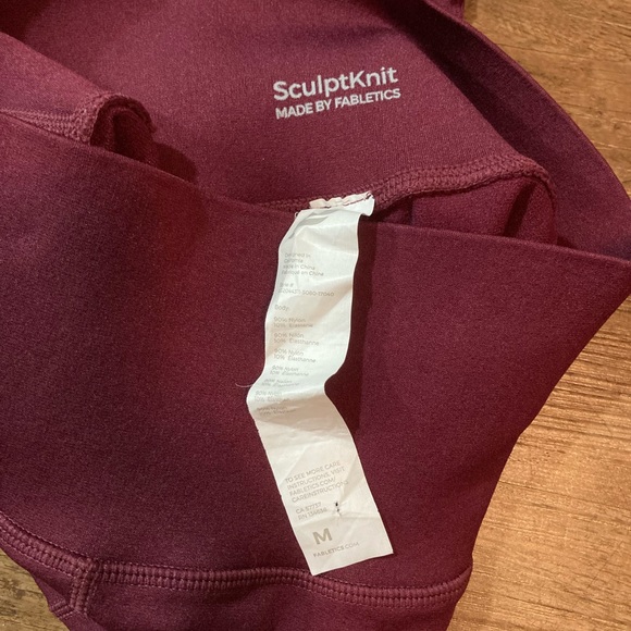 Fabletics High-Waisted SculptKnit Leggings - Picture 2 of 5